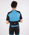 Rogelli KM Rise - Wielershirt - Race pasvorm met rits - Blauw