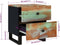 vidaXL - Nachtkastjes - 2 - st - 40x33x46 - cm - massief - gerecycled - hout