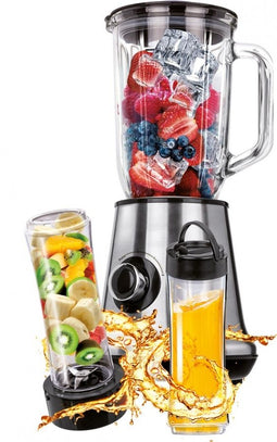 MPM MBL-15M - Multifunctionele Blender - 2 extra flessen - 450 W