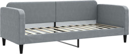 vidaXL - Slaapbank - 80x200 - cm - stof - lichtgrijs
