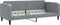 vidaXL - Slaapbank - 80x200 - cm - stof - lichtgrijs
