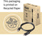 Club3D CAC-1082 - DisplayPort naar HDMI Adapterkabel - 4K60Hz HDR - Zilver