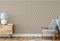 DUTCH WALLCOVERINGS Behang Geometric goudkleurig en groen