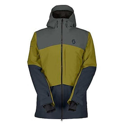 Scott Ultimate Dryo Ripstop Ski Jas Heren - Warm en duurzaam - Grijs/Groen M