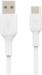 Belkin BoostCharge - USB-A naar USB-C kabel - 60W snelladen - Wit (2 stuks)