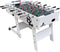 Cougar Scorpion Kick Voetbaltafel Opklapbaar in wit- Tafelvoetbal tafel incl. 2 ballen en scoreteller - Indoor voetbal tafel van 126x61x80cm