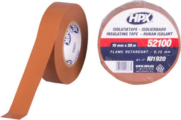 PVC isolatietape VDE - bruin 19mm x 20m