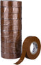 PVC isolatietape VDE - bruin 19mm x 20m