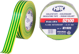 PVC isolatietape VDE - geel/groen 19mm x 20m