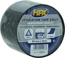 PVC isolatietape - zwart 50mm x 10m
