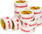 Pvc tape 'breekbaar fragile' 50 mm x 66 meter | 6 stuks