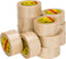 Pvc tape (nar) 32 micron 50 mm x 66 meter transparant | 6 stuks