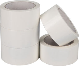 Pvc tape wit 50 mm x 66 meter | 6 stuks