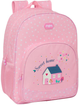 Schoolrugzak Glow Lab Sweet home Roze 33 x 42 x 14 cm
