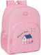 Schoolrugzak Glow Lab Sweet home Roze 33 x 42 x 14 cm