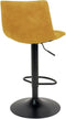House Nordic Middelfart Eetkamerstoel Velvet Geel - Set van 2