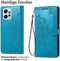 imoshion Hoesje Geschikt voor Xiaomi Redmi Note 12 (4G) Hoesje Met Pasjeshouder - imoshion Mandala Bookcase - Turquoise