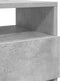 vidaXL - Nachtkastjes - 2 - st - met - 2 - lades - 40x33x60 - cm - betongrijs