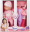 Toi-Toys Babypop 31cm - Dress Up pop - Stevig kunststof - Meerkleurig