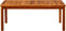 vidaXL - Tuintafel - 110x60x45 - cm - massief - acaciahout