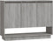 vidaXL - Dressoir - 97x31x75 - cm - bewerkt - hout - grijs - sonoma - eikenkleurig