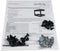 Startech.com RK812WALLO - 8U Open Frame Rack - Wandmontage 30cm diep - Zwart
