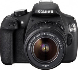 Canon EOS 1200D - DSLR Camera - 18 Megapixel - Zwart
