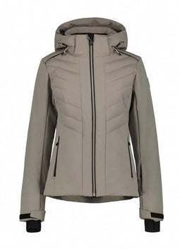 ICEPEAK FREITAL - Dames Softshell Ski Jas - Waterkolom 10000 mm - Grijs - 40