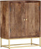 vidaXL - Dressoir - 60x30x75 - cm - massief - mangohout