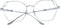 Ted Baker TB2299 55800 bril zonder sterke - Dames - Goudkleurig