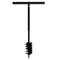 vidaXL - Grondboor - met - handvat - en - schroefkop - (dubbele - schroef) - 120 - mm - (zwart)
