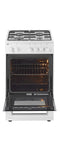 Etna FGV150WIT - Fornuis - 4 gas kookzones - 60 liter oven - Wit