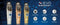 Gamma+ X-Ergo tondeuse - Professionele snoerloze clipper - Ergonomisch - Kleur: chrome roos goud