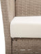 vidaXL - Tuinstoelen - met - kussens - 2 - st - poly - rattan - beige