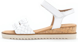 Gabor 22.759.50 - Dames Sandalen - Sportief en comfortabel - Wit - Maat 40