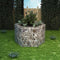 vidaXL - Gabion - plantenbak - verhoogd - zeshoekig - 160x140x100 - cm