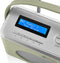 Swan Draagbare Retro Radio DAB+ - Groen - met Bluetooth