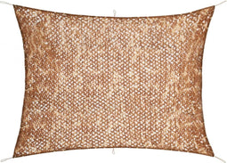vidaXL - Camouflagenet - met - opbergtas - 2x4 - m - beige