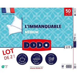 DODO - Set van 2 kussens - DE ONMISBARE - 50 x 70 cm - Wit