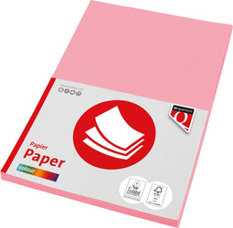 Kopieerpapier quantore col-100 a4 120gr roze | 10 stuks