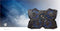 Nedis Gaming Notebook Koeler - Aantal ventilatoren: 4 - USB Gevoed - 15