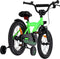 AMIGO Explorer Jongensfiets 16 Inch - Kinderfiets voor 4 tot 6 Jaar - 100-115 cm - Groen/Zwart