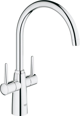 GROHE Ambi - Keukenkraan - Draaibare uitloop 150°/360° - Chroom