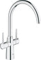 GROHE Ambi - Keukenkraan - Draaibare uitloop 150°/360° - Chroom