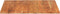 vidaXL - Tafelblad - vierkant - 70x70x3,8 - cm - massief - acaciahout