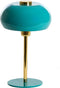 Light & Living Tafellamp Surin - 34cm - Blauw/Goud