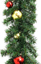 vidaXL - Kerstslinger - versierd - met - kerstballen - 5 - m