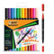 BIC Intensity Dual Tip Viltstiften en Penseelstiften - Diverse Kleuren - Bullet Journaling - 12 stuks