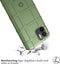 iMoshion Hoesje Geschikt voor Xiaomi Redmi A2 / Redmi A1 Hoesje Siliconen - iMoshion Rugged Shield Backcover - Groen