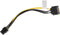 Lanberg - Lanberg SATA male naar PCI express male 20 cm voedingskabel